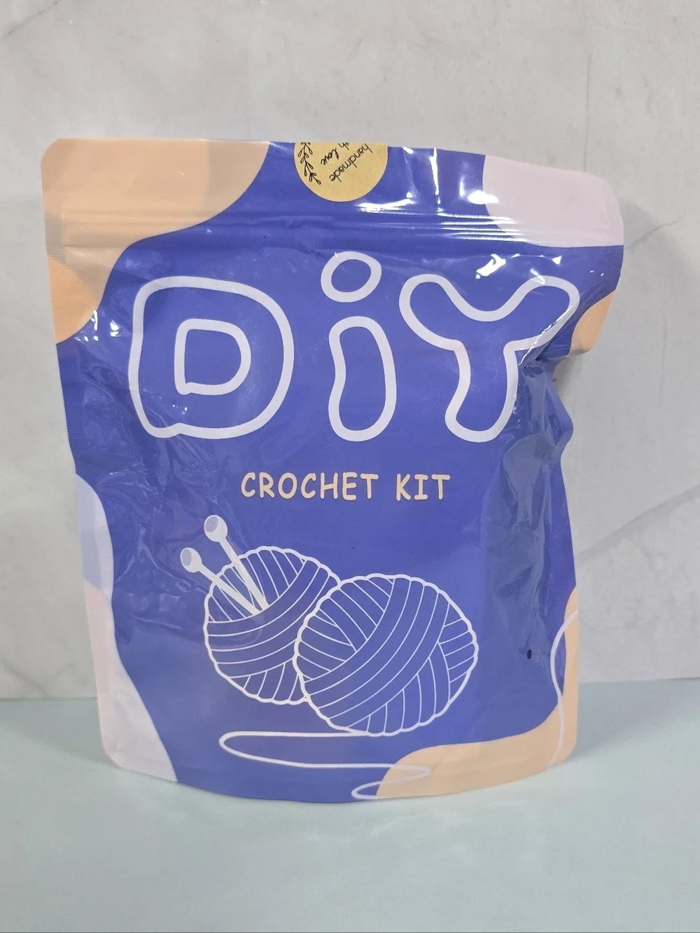 DIY Green Chameleon Crochet Kit For Beginners All Tools Included New Sealed
